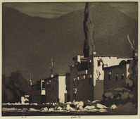 St G 035
<br/>
Huizen in india
<br/>
<em>Lumsden, Ernest S. (1883-1948)</em>